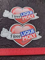 2 LIQUI MOLY Herz Aufkleber / Sticker Sachsen - Bernsdorf Vorschau