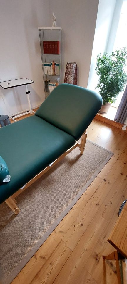 Hochwertige Massageliege/Wellnessliege von Earth-Lite, Vollholz in Bingen