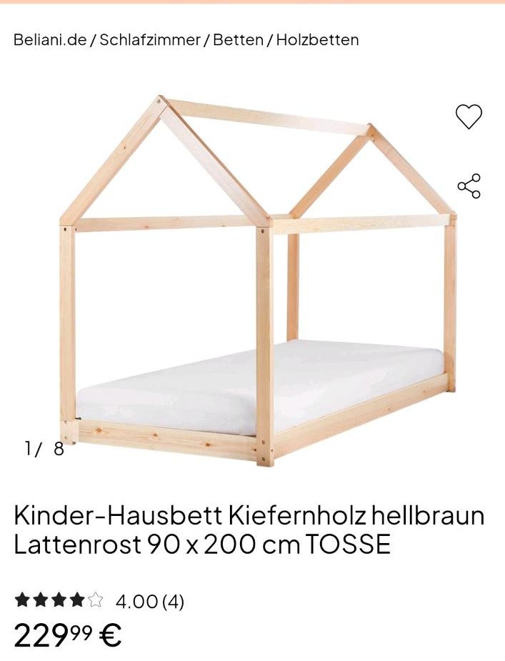 Kinder- Hausbett in Alsfeld