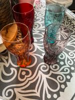 4 Cola Gläser orange, rot, blau und lila Mc Donalds Sammelgläser Hessen - Rodenbach Vorschau