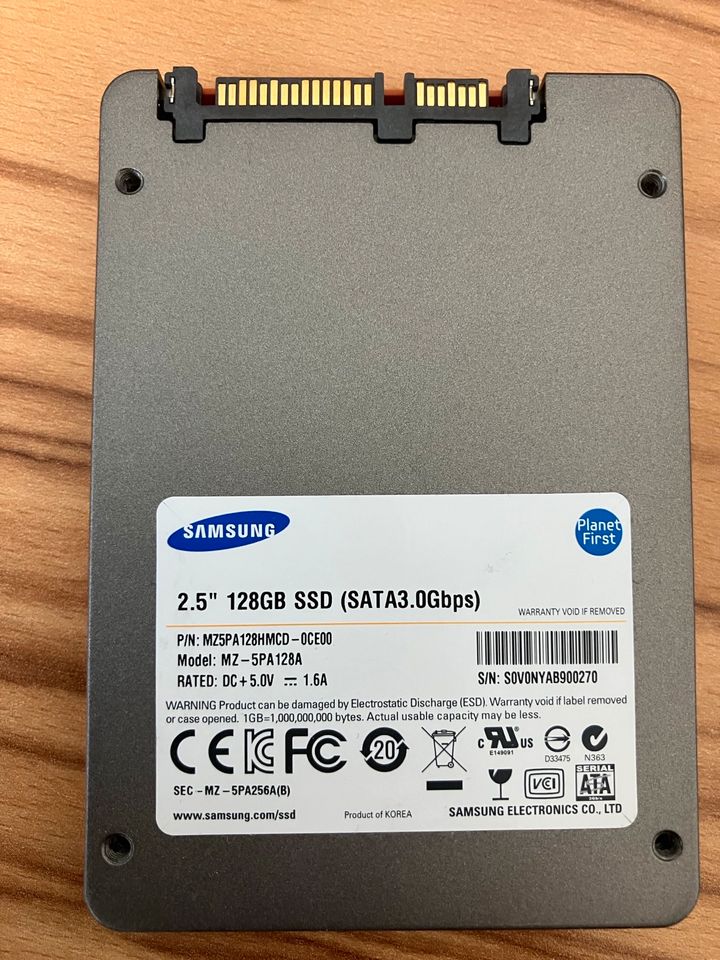 Samsung SSD 128GB in Velpke