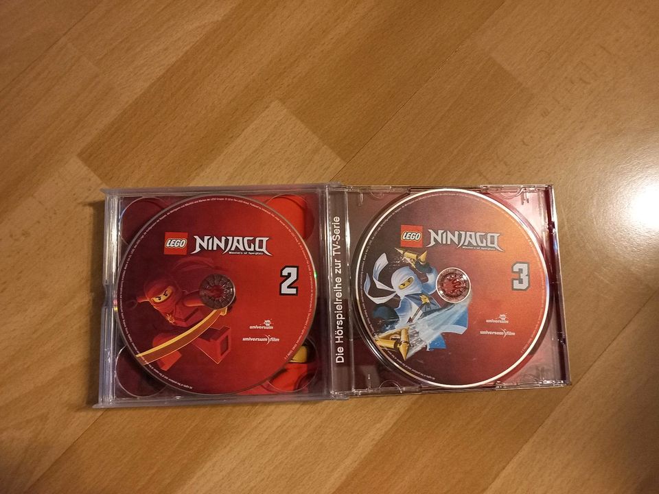 Hörspiele Lego Ninjago 3 CD's 8 Episoden in Wartenberg