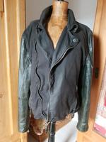 Gipsy Biker Jacke Herrenjacke grau/grün Sachsen - Mittweida Vorschau
