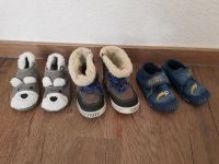 Hausschuhe Winterschuhe Puschen 3 Paar Gr. 23 Niedersachsen - Dissen am Teutoburger Wald Vorschau