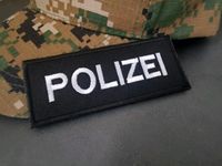 Polizei Patch mit Klett /Bundeswehr/Airsoft Sachsen - Freiberg Vorschau