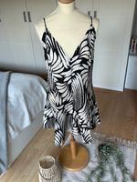 H&M A-Linien Trägerkleid beige schwarz Gr.L Hessen - Borken Vorschau