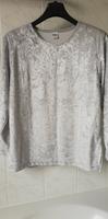 Da.-Langarmshirt /Pannesamt Gr.40/42 (sehr guter Zustand) Hessen - Grasellenbach Vorschau