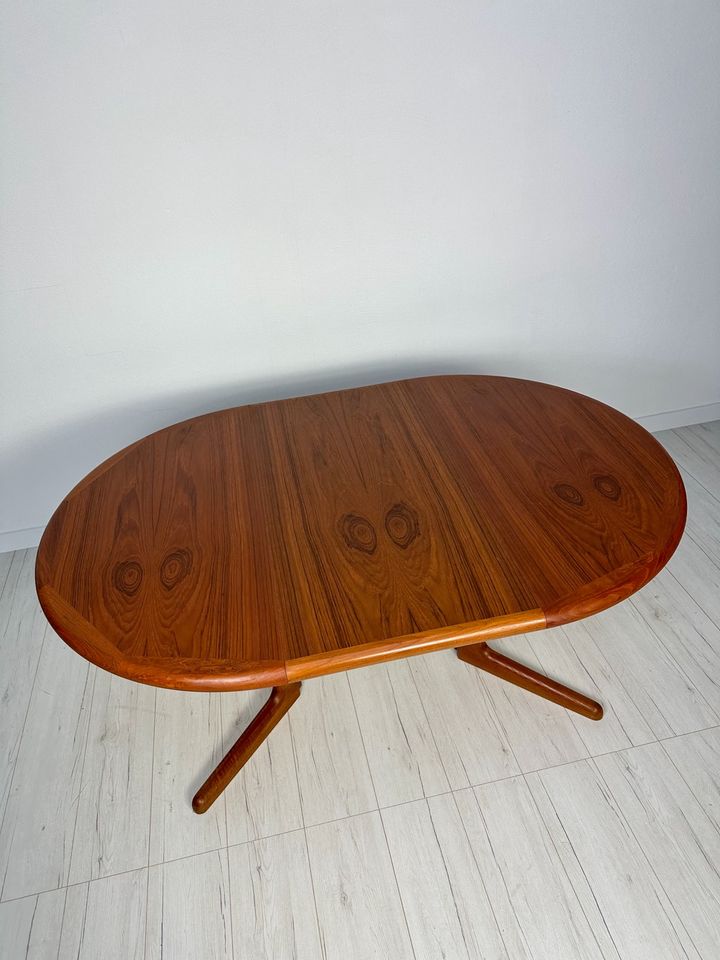 70er Vintage Retro Teak Esstisch Korup Stolefabrik Danish Design in Wesseling