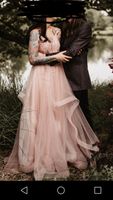 Hochzeitskleid Abendkleid Pailetten u Steinen Gr M L Peony Pink Rheinland-Pfalz - Birkenfeld Vorschau