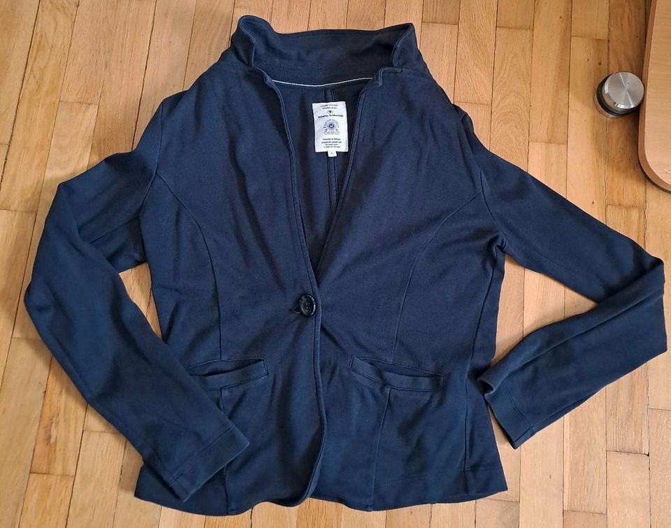 Jacke, Blazer, Kurzjacke, Tom Tailor,  Gr. L, blau in Solingen