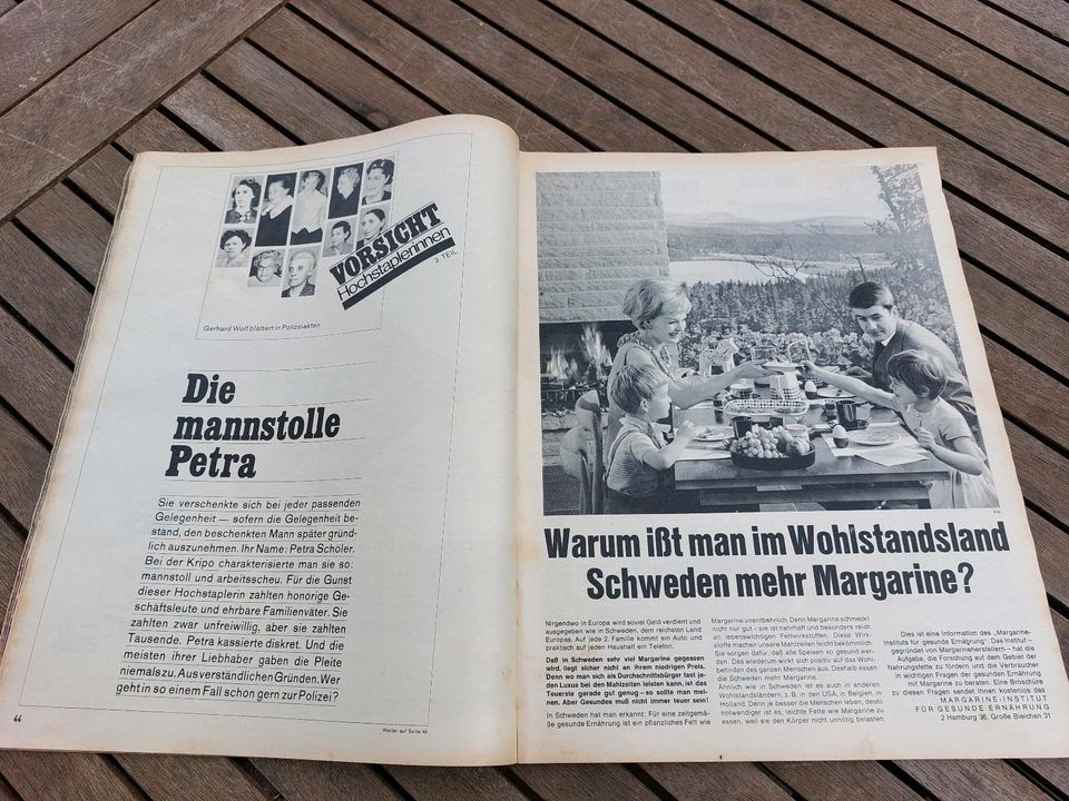 Rarität 60er Jahre Constanze Zeitschrift von 1966 in Westoverledingen