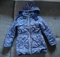 Winterjacke lila Blumenmuster 128 Sachsen - Seifhennersdorf Vorschau