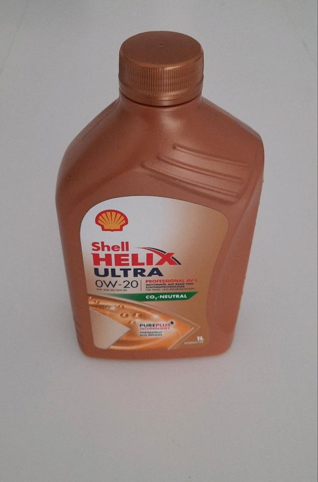 Motoröl 1 Liter Shell Helix Ultra Professional AV-L 0W-20 in Bous