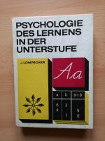 DDR Psychologie des Lernens in der Unterstufe Thüringen - Waltershausen Vorschau