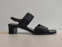 Gabor Sport Leder Sling Sandaletten Sandale schwarz weiß 36 München - Maxvorstadt Vorschau