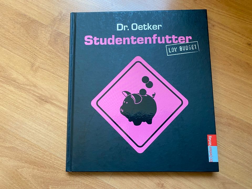 Kochbuch Studentenfutter Dr. Oetker in Hofheim am Taunus