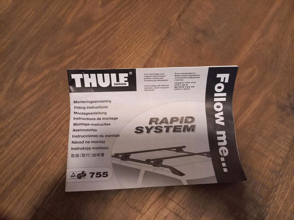 Thule 755 Rapid System Dachträger + Sqare Bar 760 (108 cm) in Quickborn