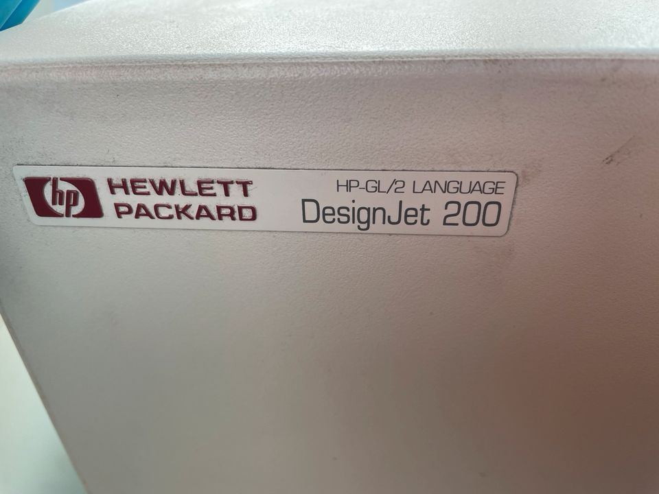 Großformat Drucker HP DesignJet 200 A1 in Hessisch Lichtenau