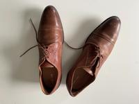 Schnürschuhe Leder braun Gr. 45-46 Friedrichshain-Kreuzberg - Kreuzberg Vorschau