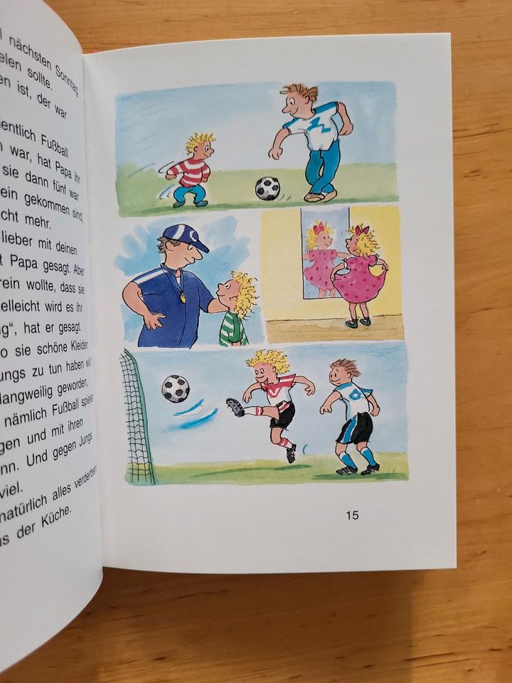 Literaturprojekt mit Buch "Lena hat nur Fußball im Kopf " in Wesselburen