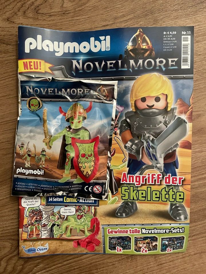 Heft Novelmore Neu Nr.11 aus 2021 Playmobil Skelett Zeitschrift in  Frankfurt am Main - Nordend | Playmobil günstig kaufen, gebraucht oder neu  | eBay Kleinanzeigen ist jetzt Kleinanzeigen