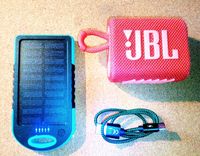 Bluetooth Lautsprecher JBL GO 3 +Solar Pawerbank Top Zustand Kiel - Hassee-Vieburg Vorschau