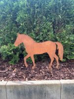 Großes Rost-Pferd als Gartendeko, 43x54 xm, Edelrost Niedersachsen - Zeven Vorschau