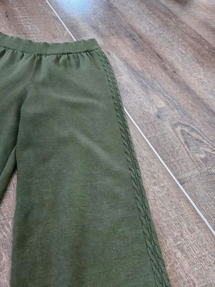 Jogg Pants Grün Strick Marlene Hose Gr 38 Italy Mode in Zwoenitz