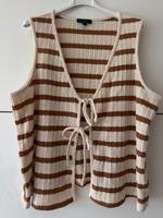 NEU Strick Weste Pullunder zum binden Gr. 52/54 gestreift ASOS Nordrhein-Westfalen - Salzkotten Vorschau