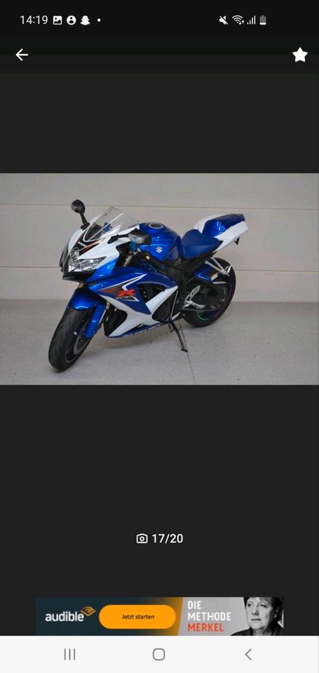 Suzuki gsxr k8 in Bad Vilbel