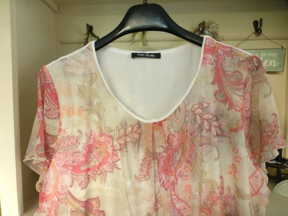 Bluse Größe 46  "Betty Barclay" Rosé gemustert in Löhne