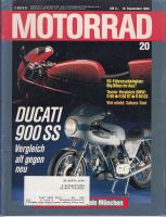 Das Motorrad 20/1989, Ducati 900 SS, BMW R80, R 80 RT, R 80 GS Münster (Westfalen) - Gievenbeck Vorschau