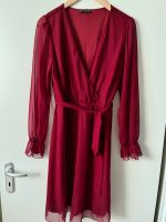 Langarm Kleid festlich Bordeaux rot L Nordrhein-Westfalen - Castrop-Rauxel Vorschau