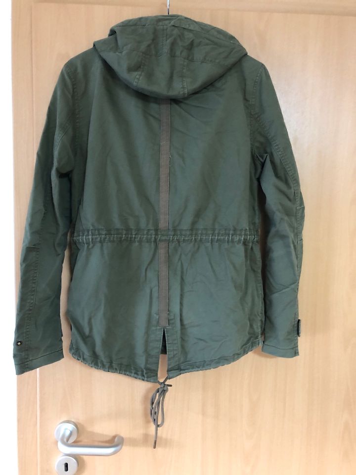 Hilfiger Original Jacke oliv- grün/grau in Hattingen