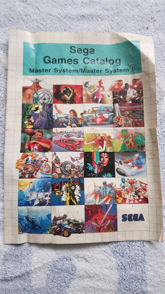 Sega Master System 2 Retro Spiele Konsole Set OVP Sammler in Querfurt