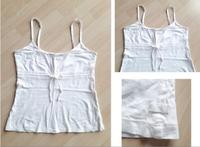 WIE NEU ZERO weißes Top Shirt weiß Stretch Damen L XL 40 42 Bayern - Bad Kissingen Vorschau