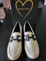 Weiße Lackschuhe von Marco Tozzi Harburg - Hamburg Sinstorf Vorschau