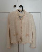 Mango Tweed Jacke Blazer Creme Weiss Old Money - Größe S Dortmund - Mitte Vorschau