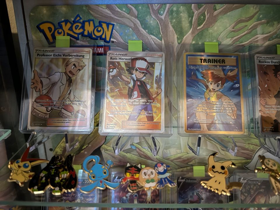 Pokémon Karten Sammlung Glurak 1.Edition in Senftenberg