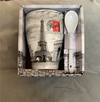 Neu * „PARIS“-Tasse mit Löffel in passender Geschenkverpackung Hessen - Oestrich-Winkel Vorschau