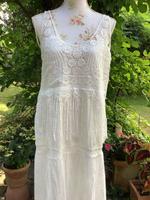 Kleid lang, Baumwoll- Spitze, NEU!!! weiß, Gr. 40/42 Brandenburg - Eichwalde Vorschau
