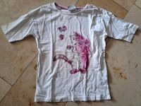 Tshirt weiß mit pinker Katze, 128, topolino Bayern - Haßfurt Vorschau