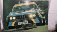 Poster mit Hans-Joachim Stuck auf BMW 3.5 CSl E9 Baden-Württemberg - Königsbronn Vorschau