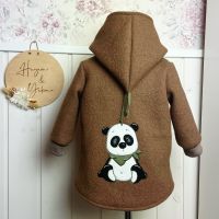 Handmade Walk Jacke Kinderjacke Panda Stickerei 56-140 Mecklenburg-Vorpommern - Alt Bukow Vorschau