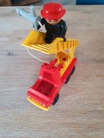 Duplo Feuerwehr mit Feuerwehrmann 2637 aus 1987. Rarität Niedersachsen - Riede Vorschau