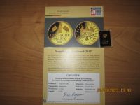 1 Goldmark 2001 585 Gold 2015 Neuprägung  A Zertifikat Bergedorf - Hamburg Lohbrügge Vorschau