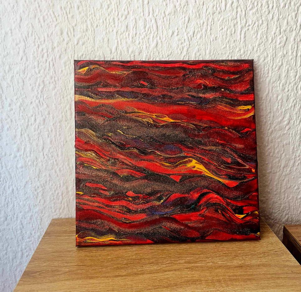 Acryl Bild (3-er Pack) mit Struktur auf Canvas Leinwand. in Stuttgart