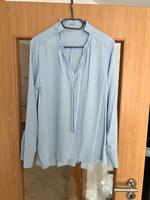 Marc Cain Bluse hellblau luftig N5 42 XL Sachsen-Anhalt - Burg Vorschau