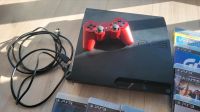 Playstation 3 Konsole Slim mit Rotem Controller und 13 Spielen Schleswig-Holstein - Busdorf Vorschau