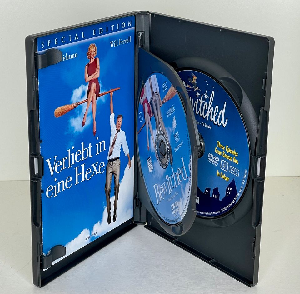 2 DVD s „Verliebt in eine Hexe“ u.a. mit Nicole Kidman in Schweitenkirchen